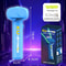 Glow Rope Launcher Toy with Adjustable Speed & Luminous String Handheld Loop Game for Kids