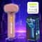 Glow Rope Launcher Toy with Adjustable Speed & Luminous String Handheld Loop Game for Kids