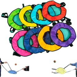 active kids throw & catch outdoor ball toy parent child game set