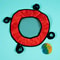 Active Kids Throw & Catch Outdoor Ball Toy Parent Child Game Set