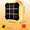 Portable Multifunctional Electronic Tic Tac Toe Game Montessori Puzzle Board 2