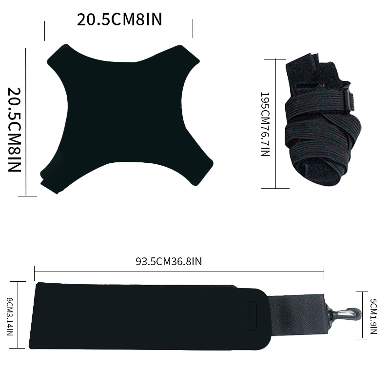 Elite Solo Soccer Juggling Trainer & Adjustable Football Training Belt