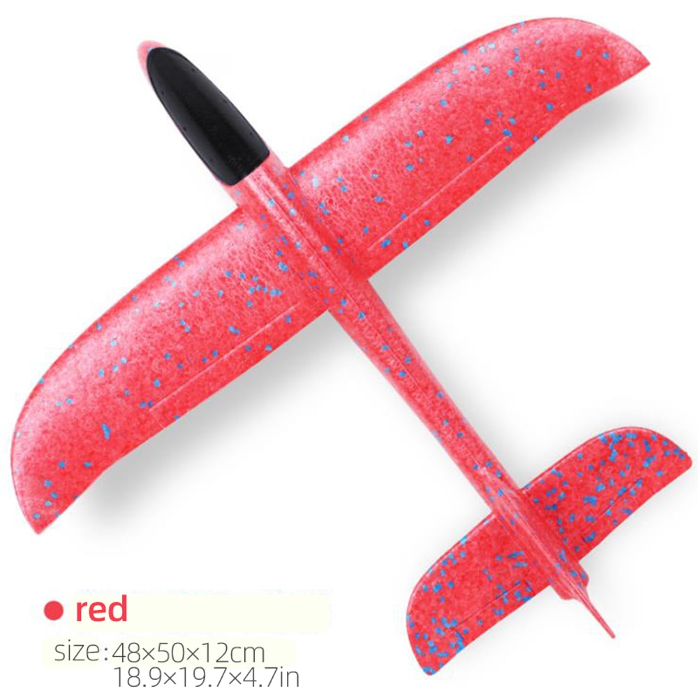 Big Foam Glider Plane Toy Hand Throw Airplane for Outdoor Flying Fun