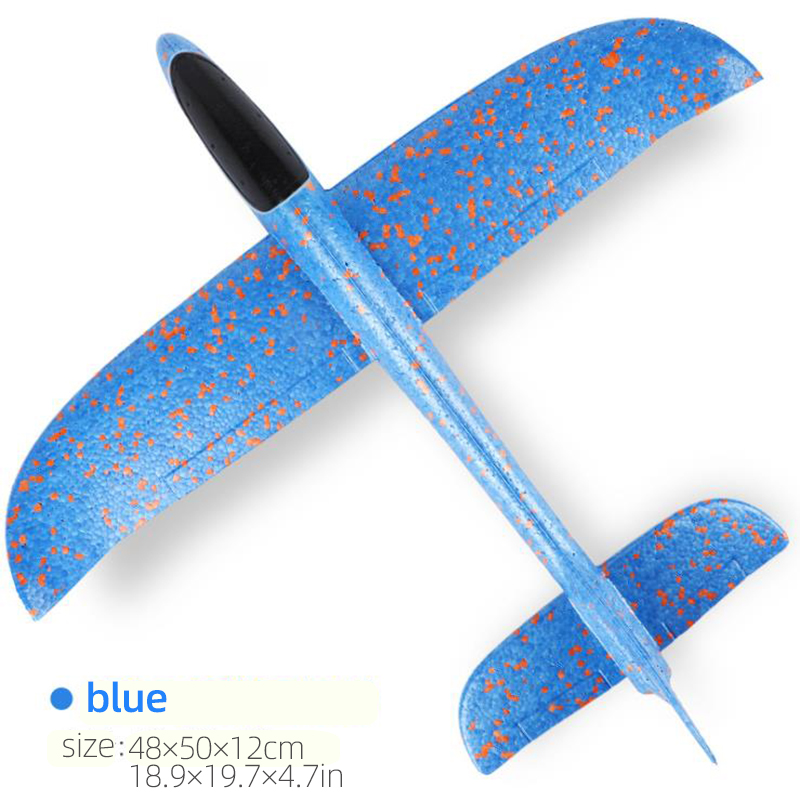 Big Foam Glider Plane Toy Hand Throw Airplane for Outdoor Flying Fun
