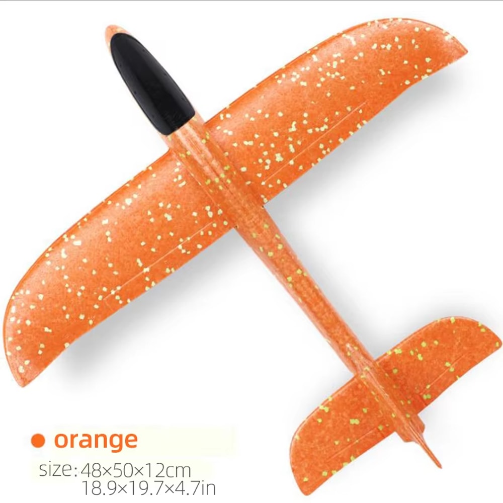 Big Foam Glider Plane Toy Hand Throw Airplane for Outdoor Flying Fun
