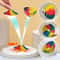 Durable Outdoor Kids Bounce Bowl Toy Camouflage Spin Jump Fun 0
