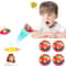 Camouflage Bounce Bowl Durable Kids Bouncing Toy & Fidget Stress Relief Toy