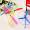 Launch Bamboo Dragonfly Toy Outdoor Flying Fun Gift