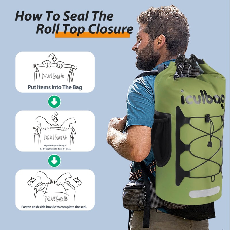 All Day Insulated Waterproof Cooler Backpack Cooling Bag