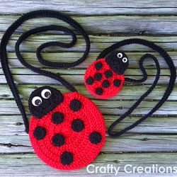 Ladybug Purse Crochet Pattern