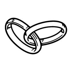 Marriage Rings Svg , Ring Svg, Wedding Svg, Clipart, Silhouette, Cricut, Engagement Ring SVG, Marriage Svg, wedding