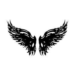 angel wings svg, angel wings silhouette, wings svg, angel wings clipart, angel wings png, in memory of