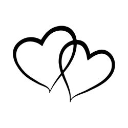 Open Heart, Open Heart SVG Instant Download SVG, PNG, Eps, pdf digital download, doodle heart svg