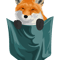 Fox Lover in Pocket cute pocket fox.png