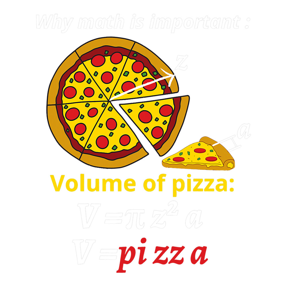 Fun Pizza Pi Funny Pi Day Pi Joke Math Mathematics Calculus.png