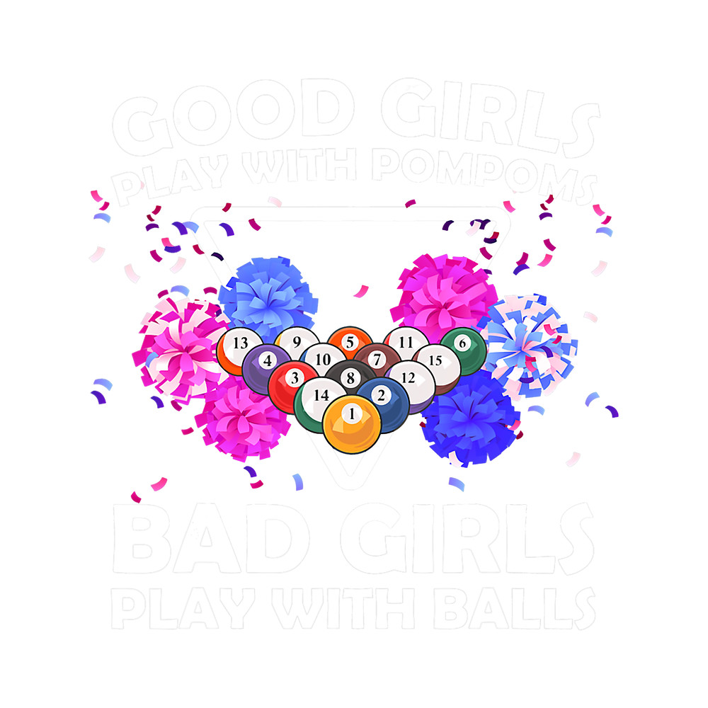 Funny Billiards For Women Girls 8 Ball Billiard Pool Player.png