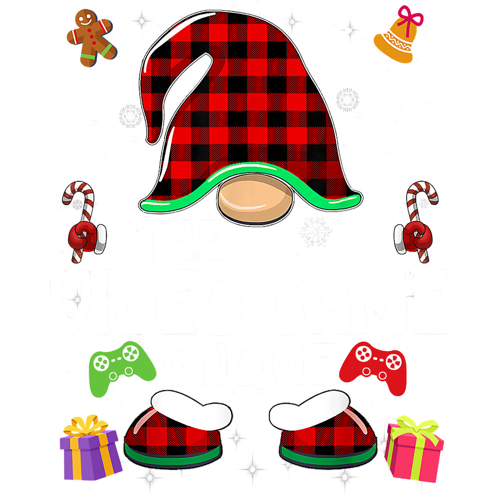 Game Gnome Buffalo Plaid Red Matching Family Christmas 447.png