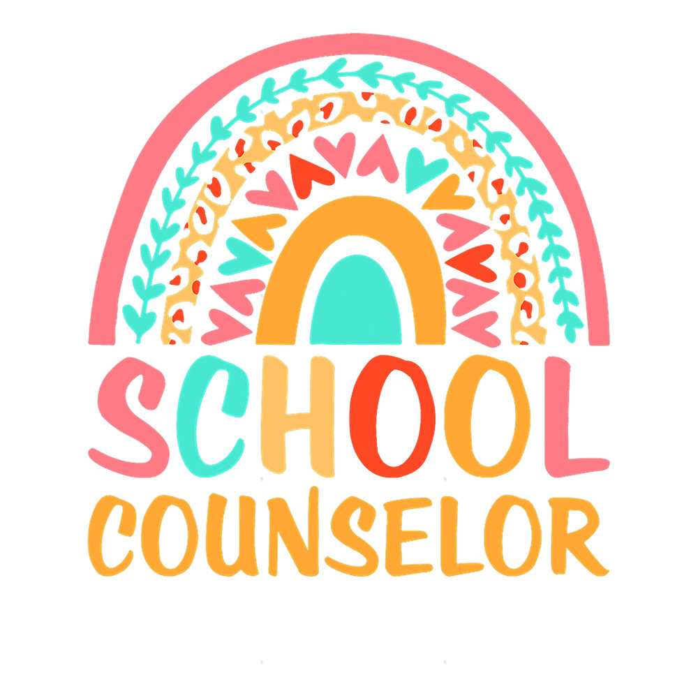 Funny School Counselor Rainbow Leopard Print Counseling.png