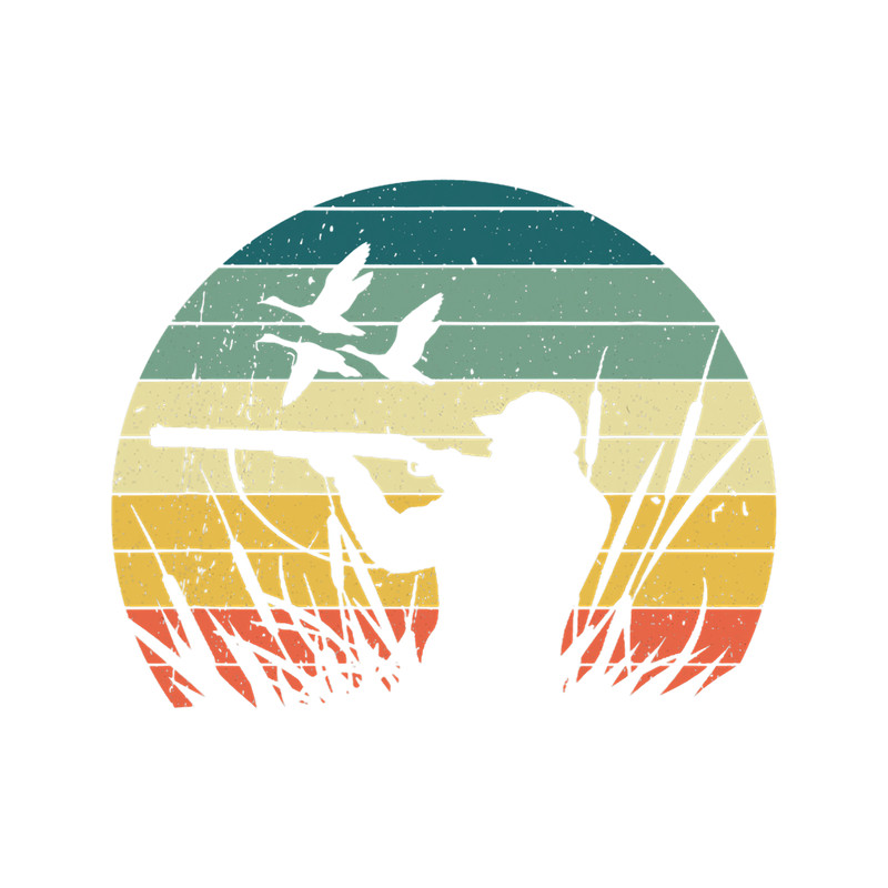 Ducks Mens Vintage Hunter Waterfowl Duck Birds Hunting.png