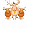Everybody Prance Now Funny Christmas Reindeer Santa Hat Xmas 1.png