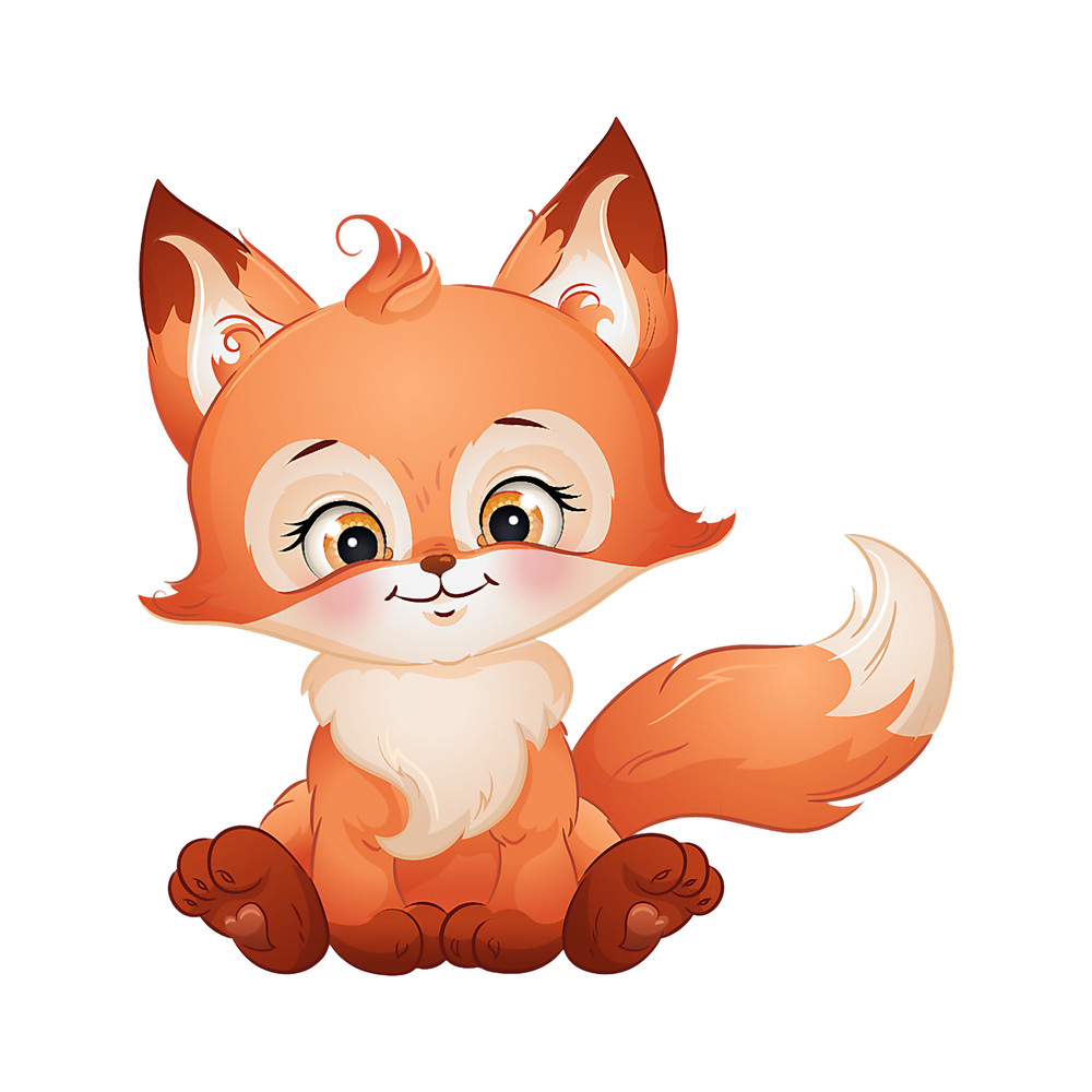Fox Lover Baby Red Fox Baby Kawaii Comic.png