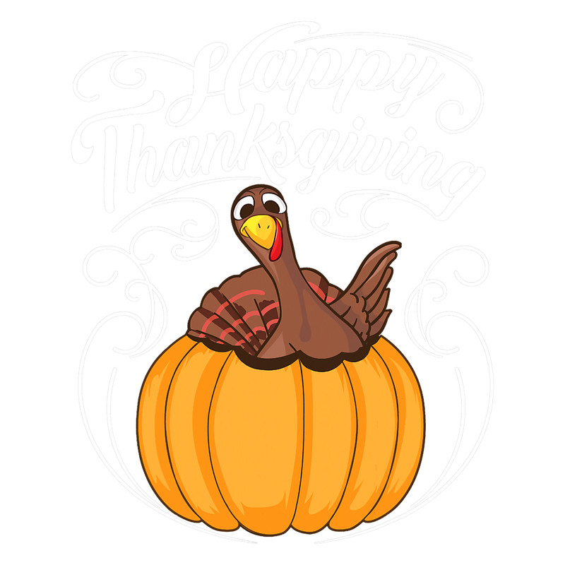 Happy Thanksgiving Cool Funny Fowl On Squash Gift.png