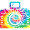 Fun Hippie Rainbow Retro Camera Tie Dye Photography.png
