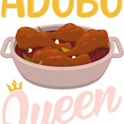 Funny Filipino Food Lover Adobo Queen
