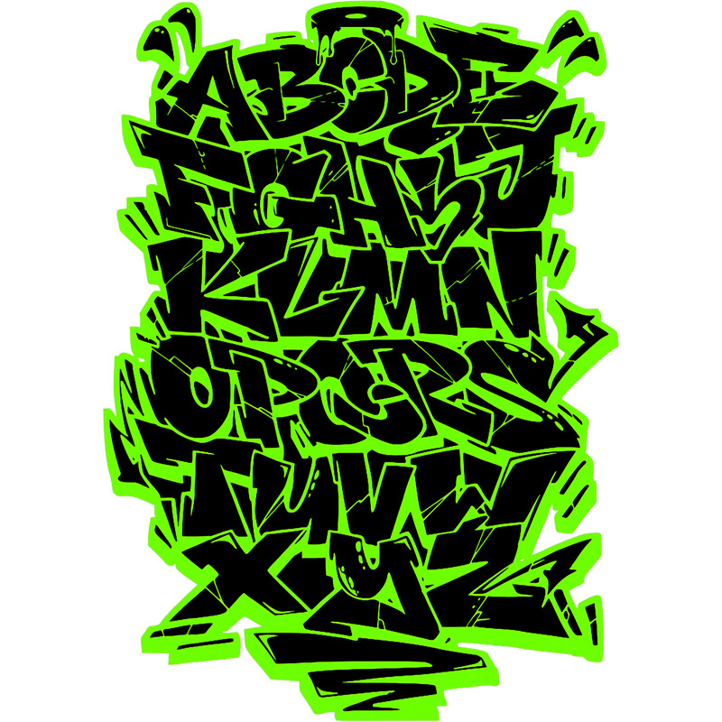 Graffiti Alphabet Wildstyle Hip Hop Street Art Urban.png