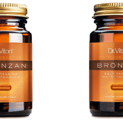 2X Bronzan Dr Viton Natural and Organic - sunless tanning 2X30 capsules