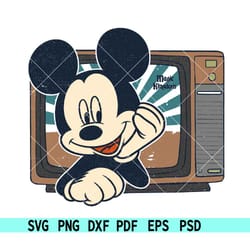 Retro Vintage Mickey Disney World SVG, Disney world SVG, Vintage Mickey SVG