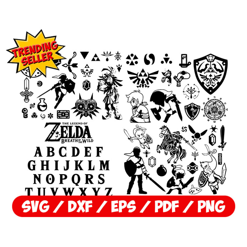 Zelda File Icon Legend Of Zelda Vector Legend Of Zelda SVG, Legend Of Zelda Teal