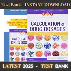 Latest 2023 Calculation of Drug Dosages A Work Text 11th Edition By Sheila J. Ogden Test bank