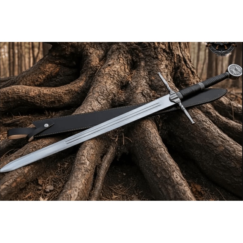 Original Fantasy Steel Longsword Sword Straight Ninjato Katana Gifts For Boyfriends Fathers Creativ 0