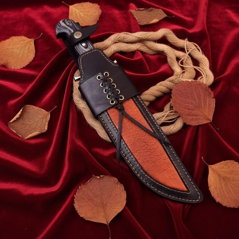 buy D2 steel Bowie knife