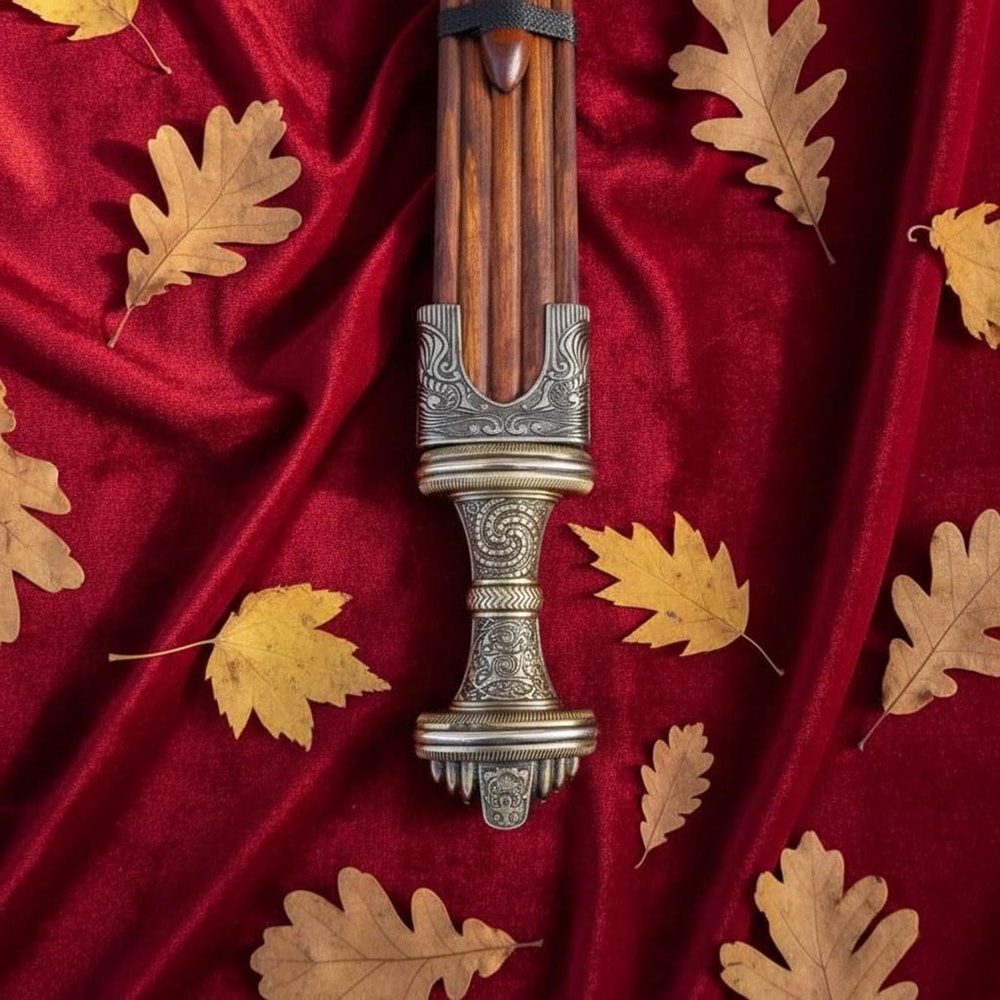 Handmade Anglo Saxon Fetter Lane Sword 34 Inch Medieval Replica Gift For Father Day 4