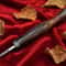Handmade Damascus Steel Hunting Knife 12 Rosewood Handle Personalized Knife With Sheath 2