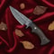 Handmade Damascus Steel Hunting Knife 12 Rosewood Handle Personalized Knife With Sheath 4