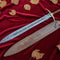 Handmade Damascus Steel Sword 35 Rosewood Handle With Leather Sheath Collector Gift 2