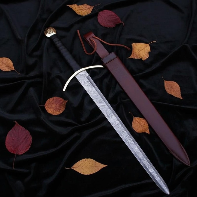 order now handmade Viking sword with sheath