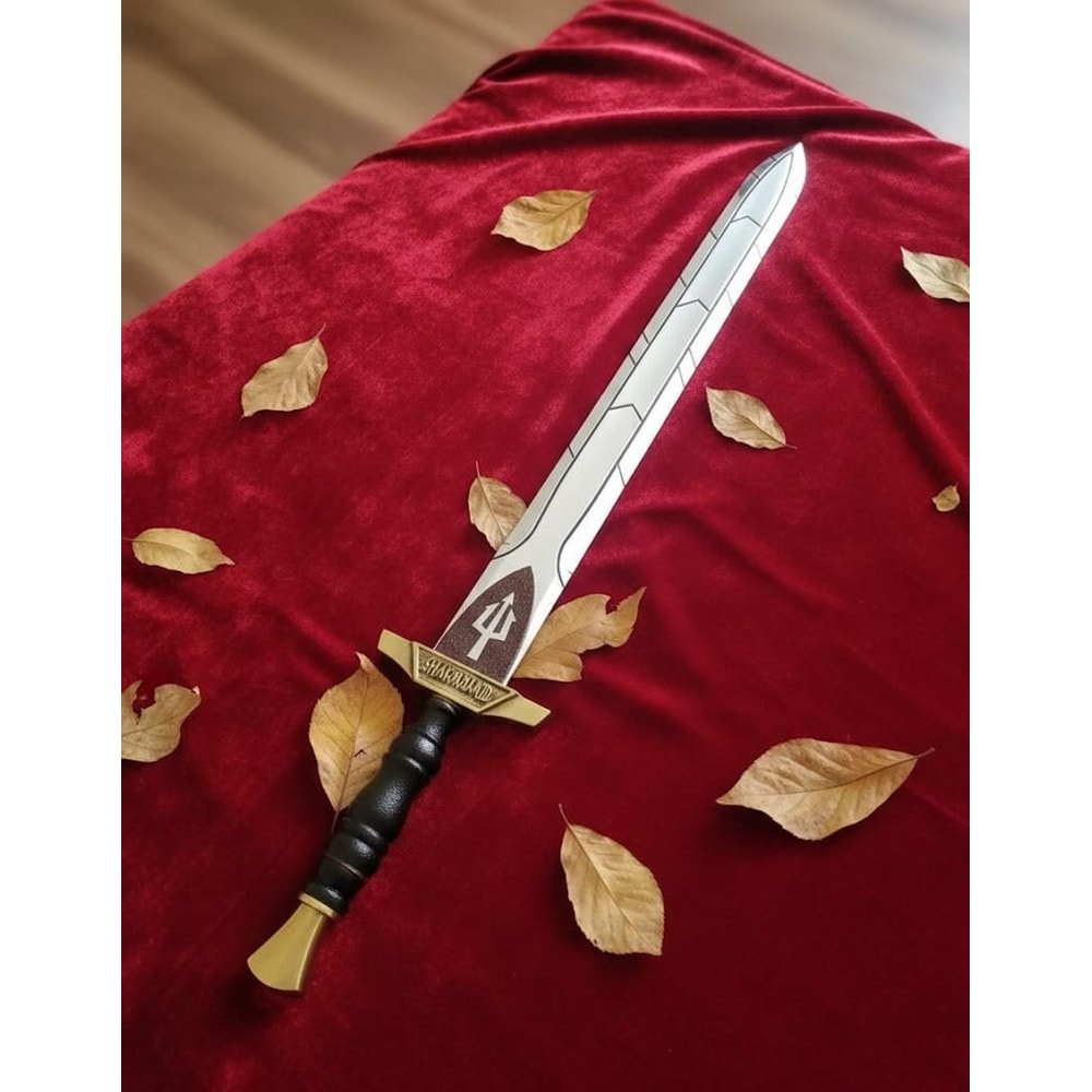 Handmade Riptide Sword Percy Jackson Replica 30 Fantasy Sword With Leather Sheath 3
