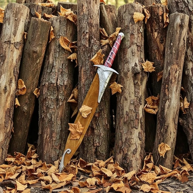 Sting Sword Hobbit Replica 30 Handmade Fantasy Blade Gift For Him Collector Sword 5