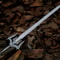 Hand Forged Damascus Steel Fantasy Sword 38 Ornate Guard Medieval Warrior Long Blade 0