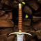 Hand Forged Damascus Steel Longsword 40 Rosewood Handle Medieval Knight Collector Sword 1