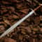 Hand Forged Damascus Steel Longsword 40 Rosewood Handle Medieval Knight Collector Sword 2