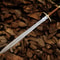 Hand Forged Damascus Steel Longsword 40 Rosewood Handle Medieval Knight Collector Sword 2