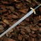 Hand Forged Damascus Steel Medieval Longsword 39 Brass Guard Handmade Warrior Sword 1