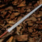 Hand Forged Damascus Steel Viking Longsword 39 Medieval Warrior Handmade Sword 0