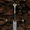 Personalized Custom Damascus Steel Medieval Sword 40 Hand Forged Long Blade Collector Gift 1