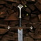 Personalized Custom Damascus Steel Medieval Sword 40 Hand Forged Long Blade Collector Gift 1
